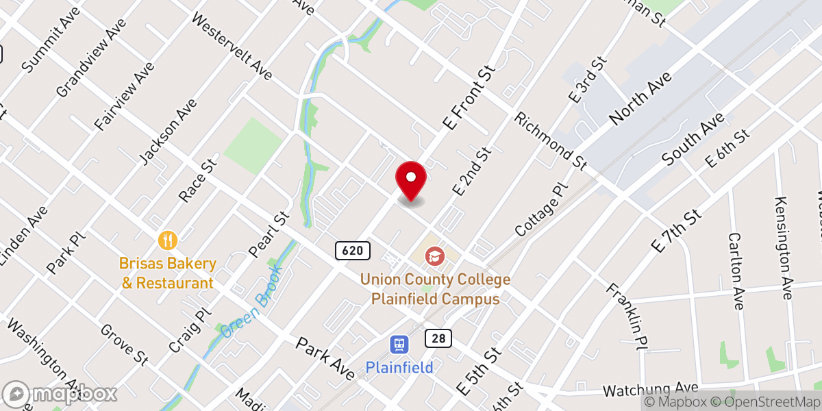 Map showing location of Holy Ground Outreach Ministry