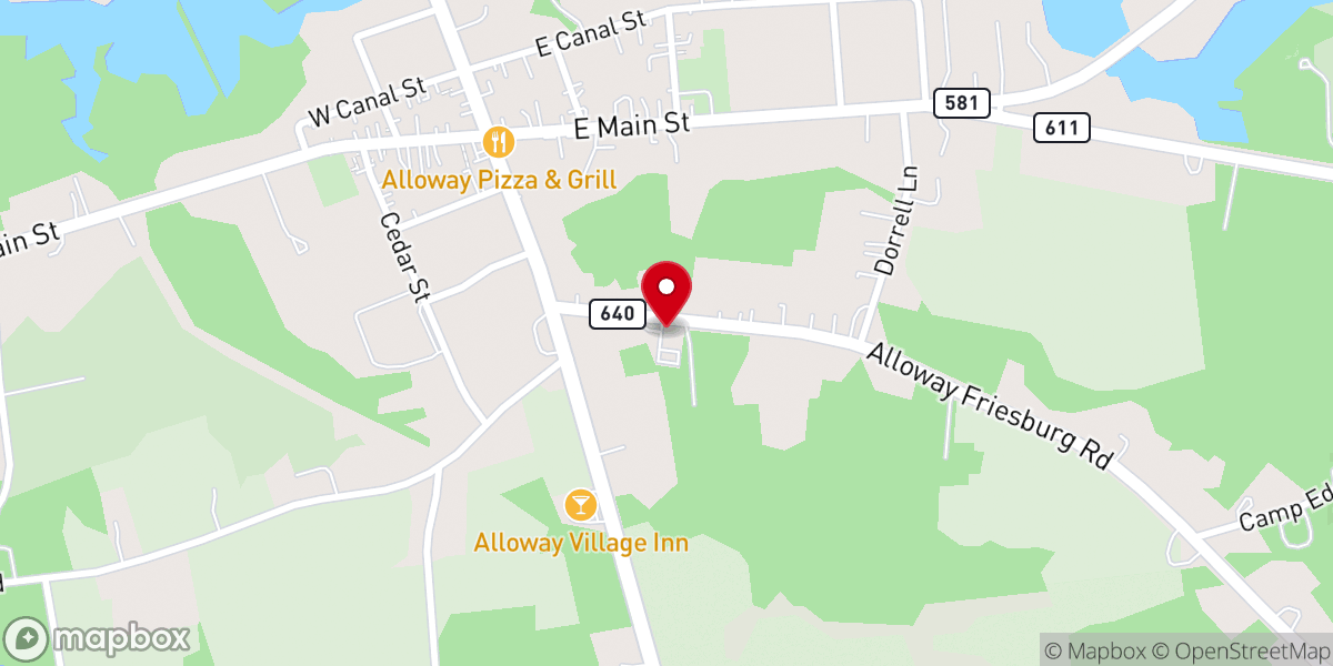 Map showing location of Truth Bible Church