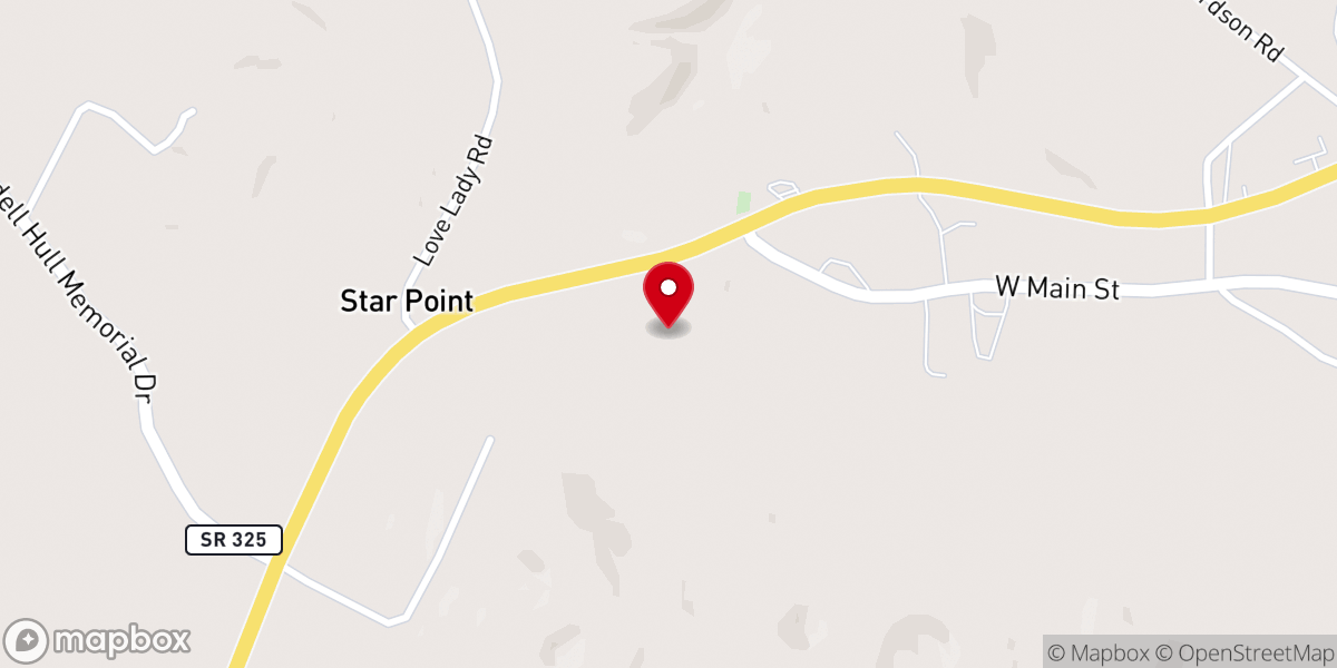 Map showing location of Dale Hollow Lake Welcome Center