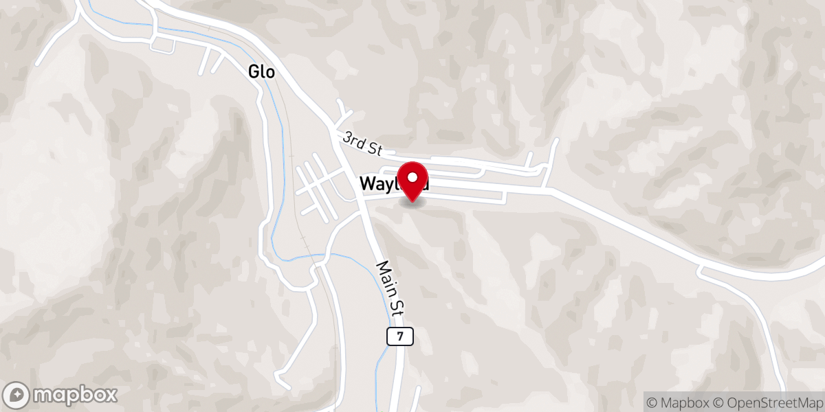 Map showing location of Zion Deliverance Church