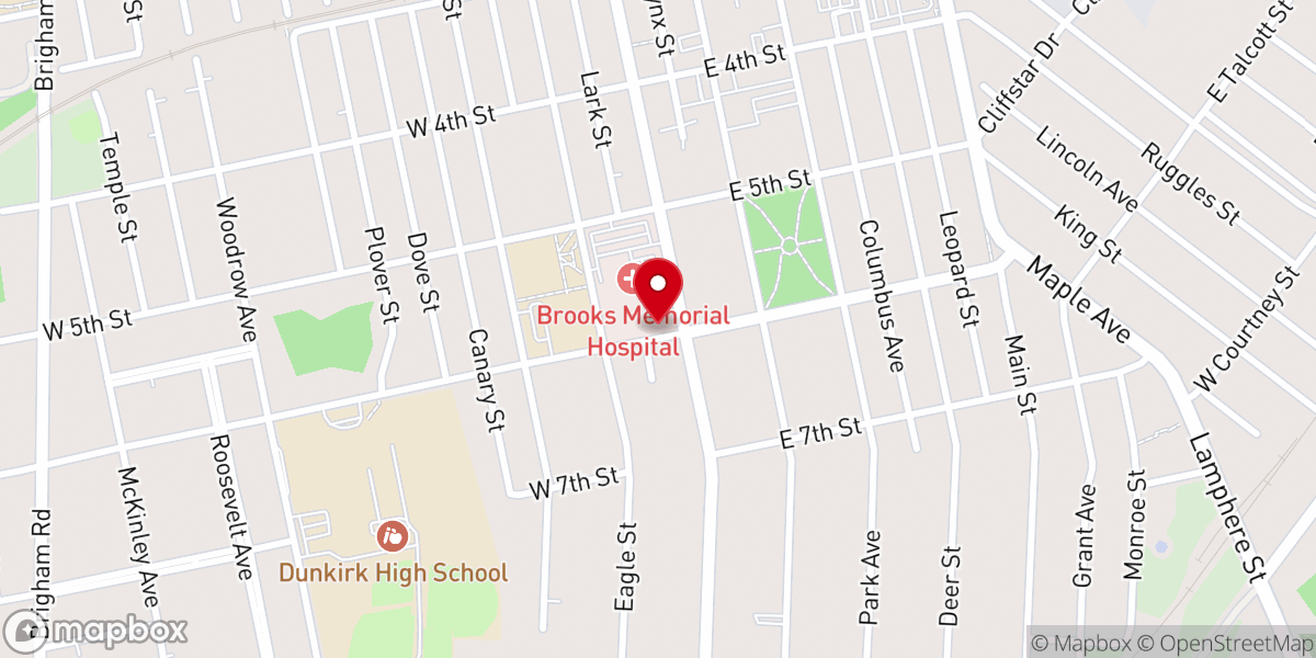 Map showing location of Spanish Baptist Mission