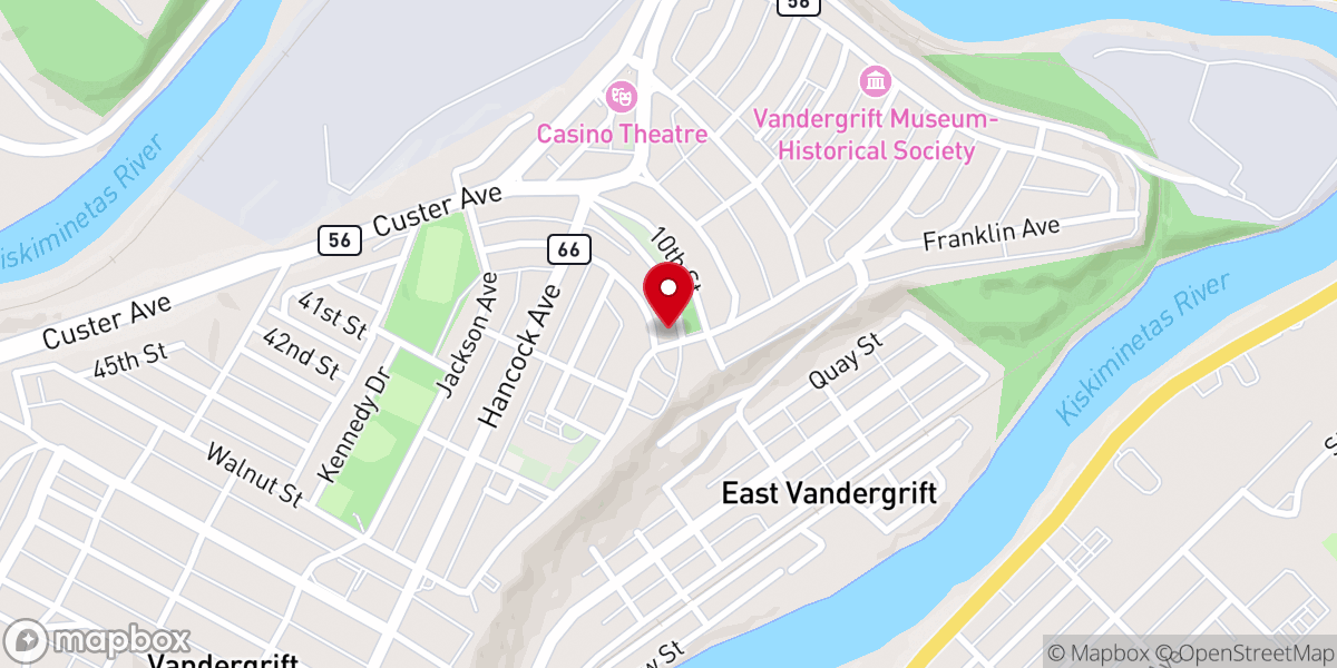Map showing location of Arise From the Darkness Ministries