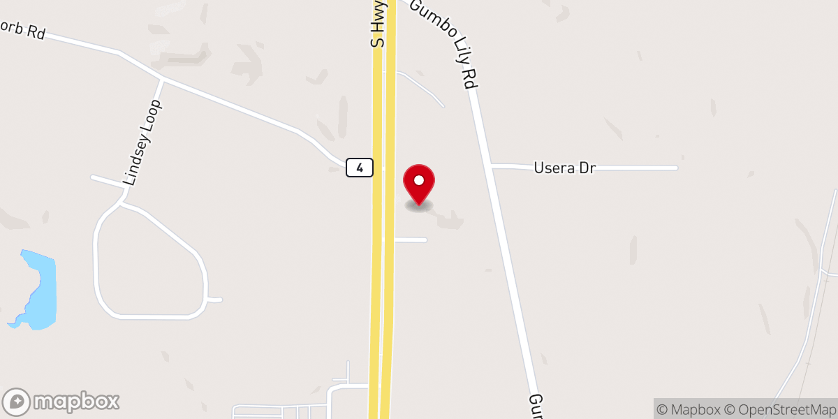 Map showing location of Hermosa Seventh-day Adventist Church