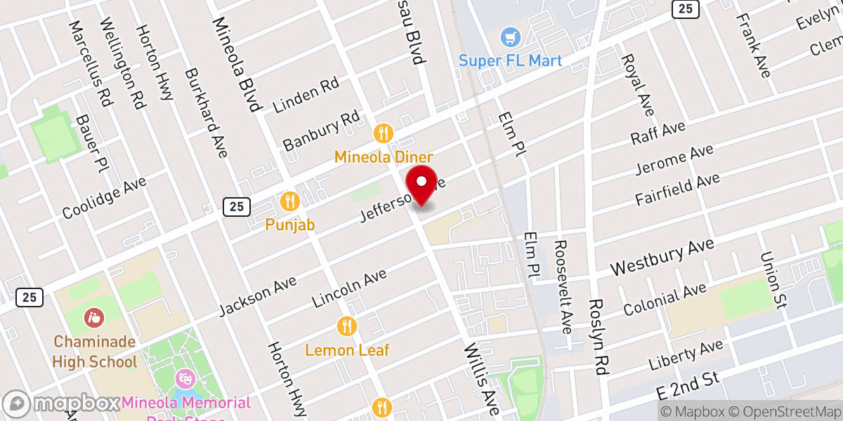 Map showing location of Igreja Assembleia De Deus Calvario Inc