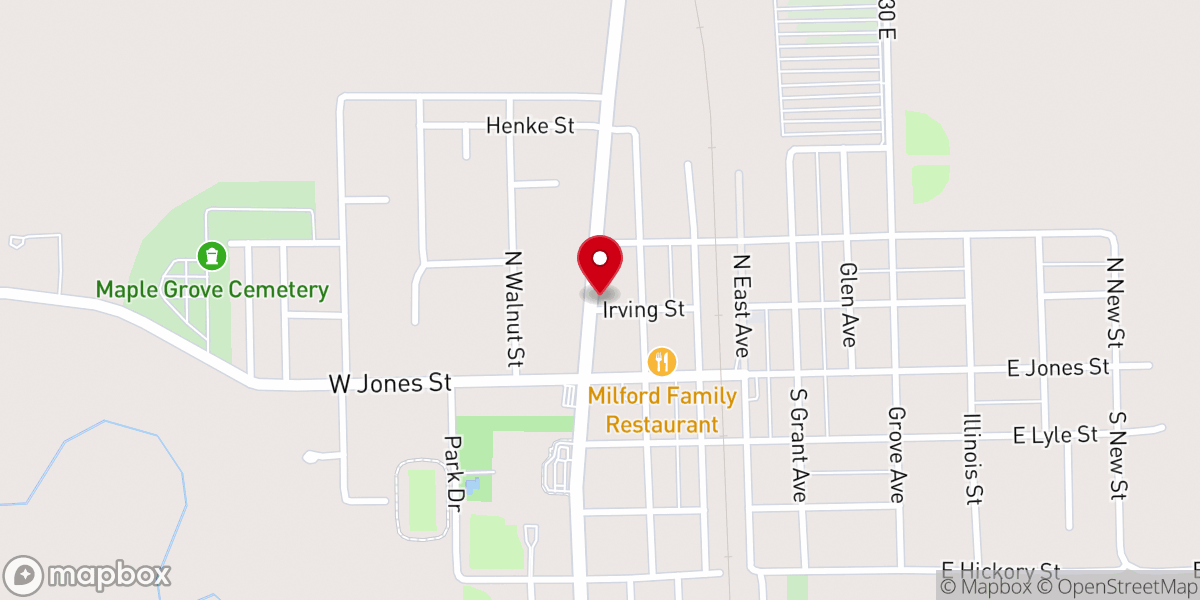 Map showing location of Universal Ministries