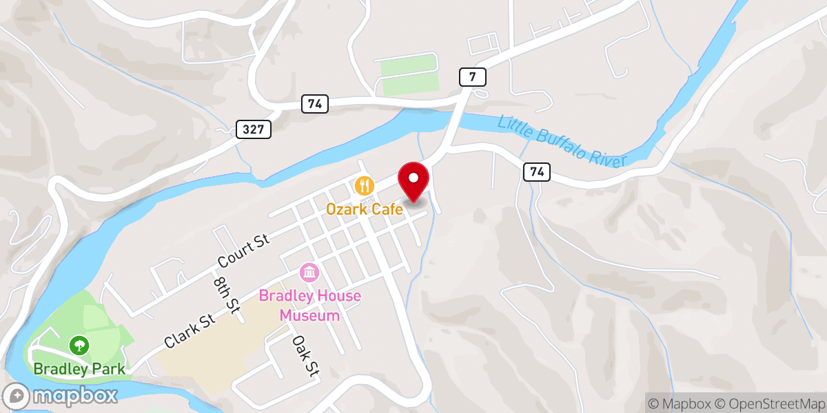 Map showing location of 111
