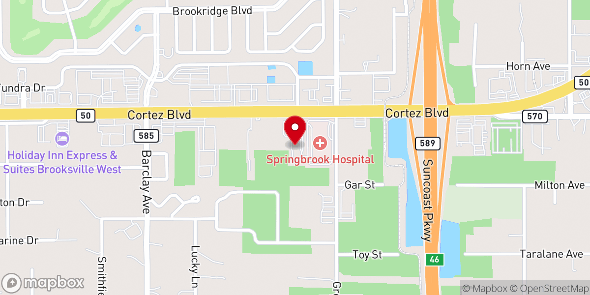 Map showing location of Great Life Church