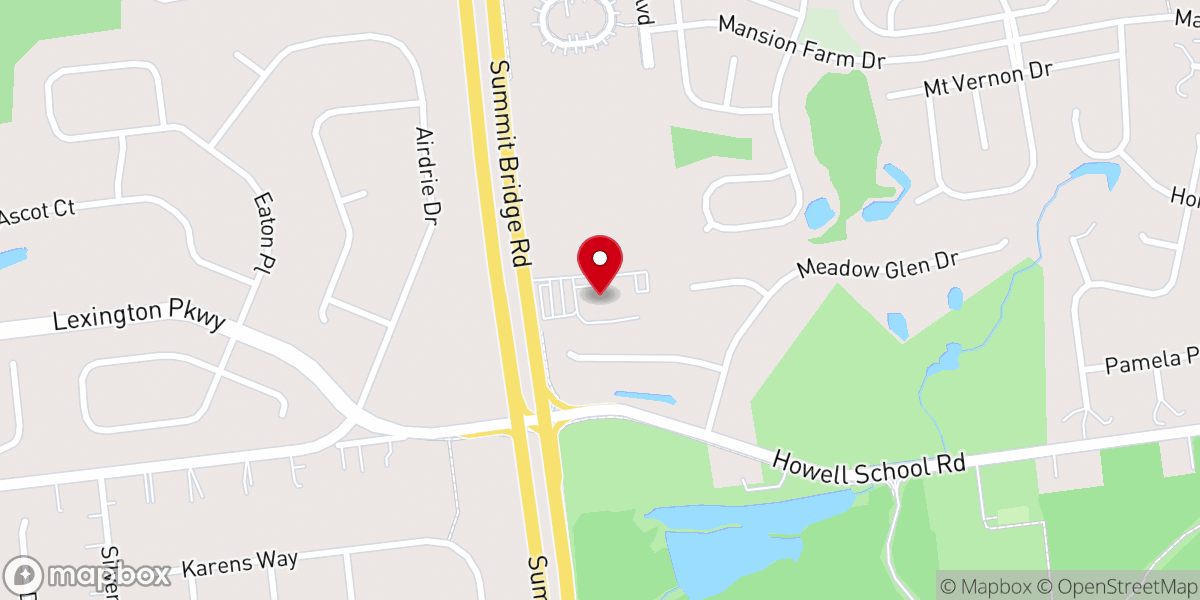 Map showing location of Delmarva Walk to Emmaus