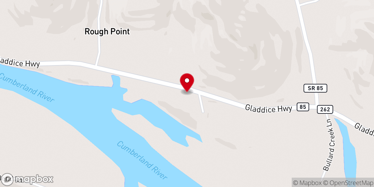 Map showing location of Richmond Chapel church of Christ