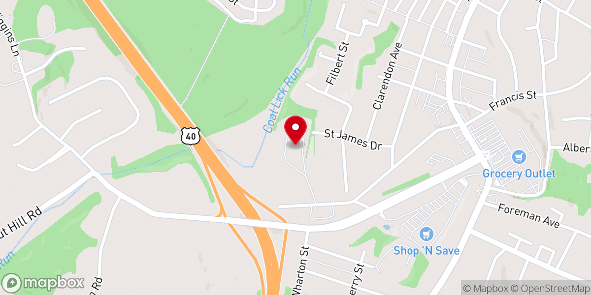 Map showing location of St. Joseph