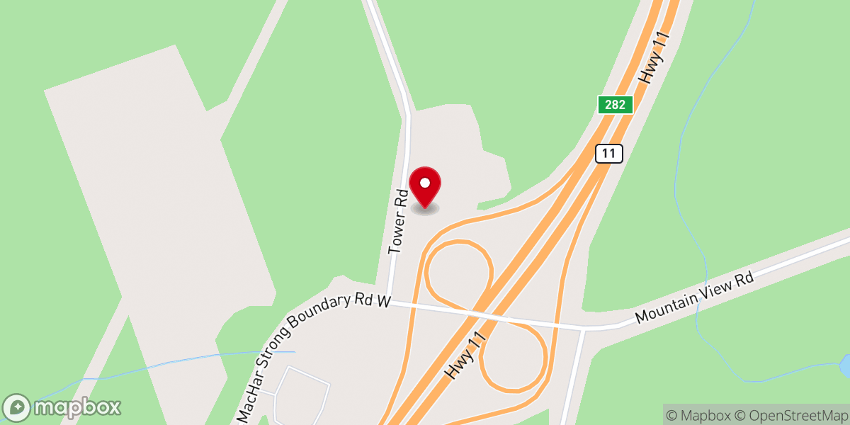 Map showing location of South River Seventh-day Adventist Church