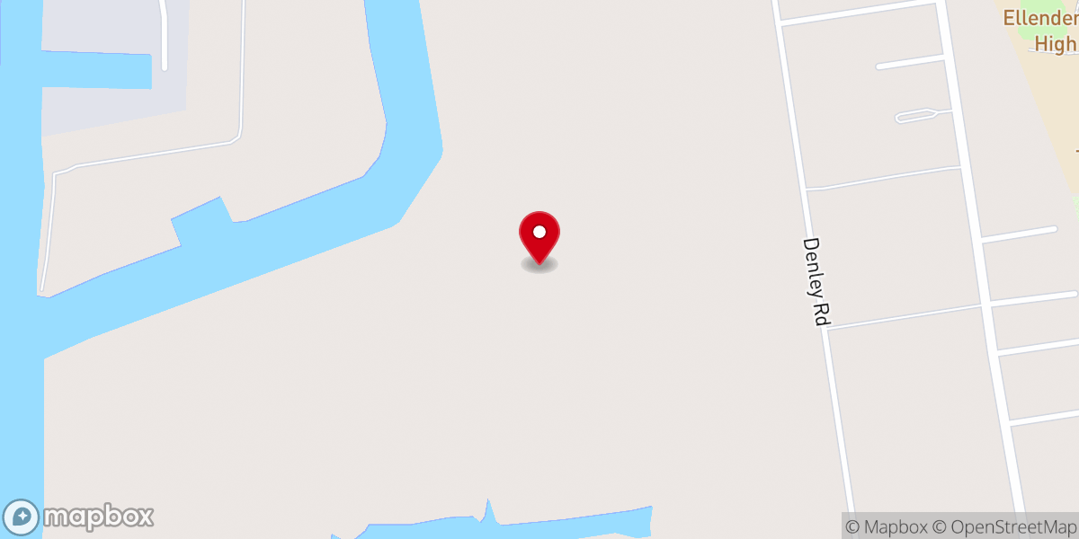 Map showing location of Residence Baptist Church of Houma Inc