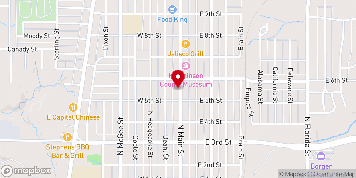 Map showing location of Chocolate Tulip