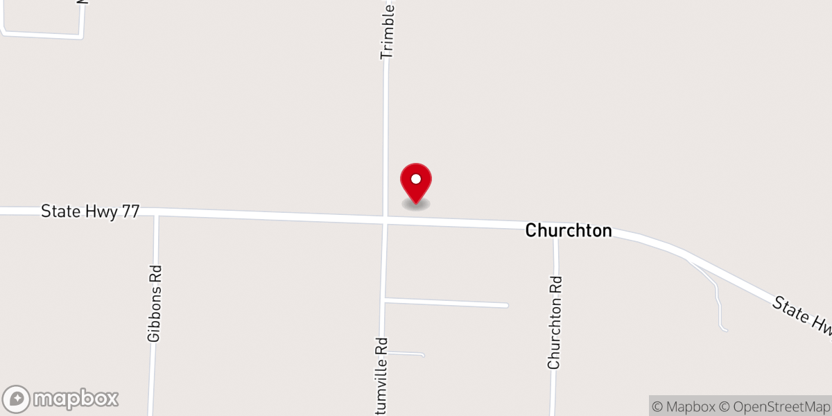 Map showing location of Lemalsamac Church