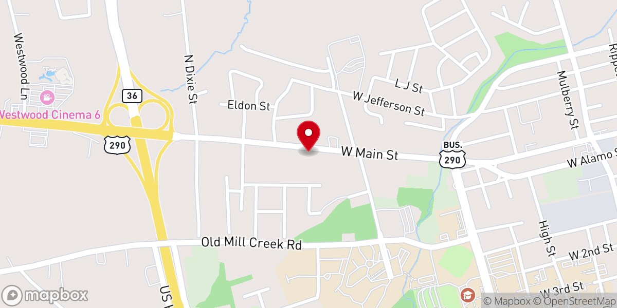 Map showing location of Church Christ To the Nat