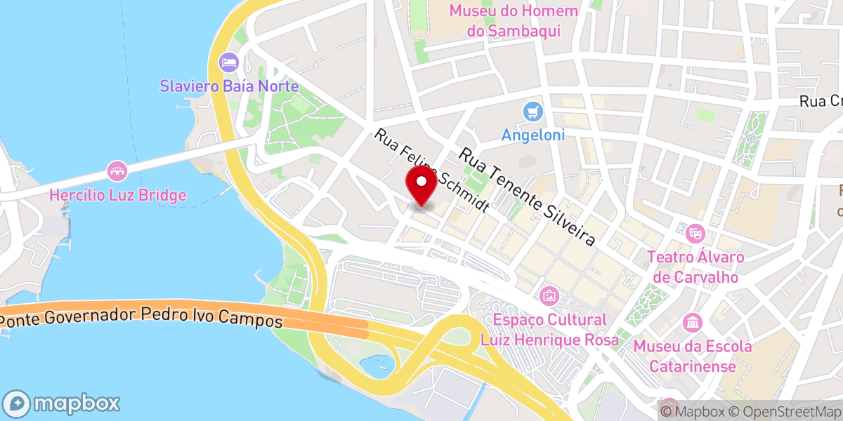 Map showing location of IMPD SEDE ESTADUAL