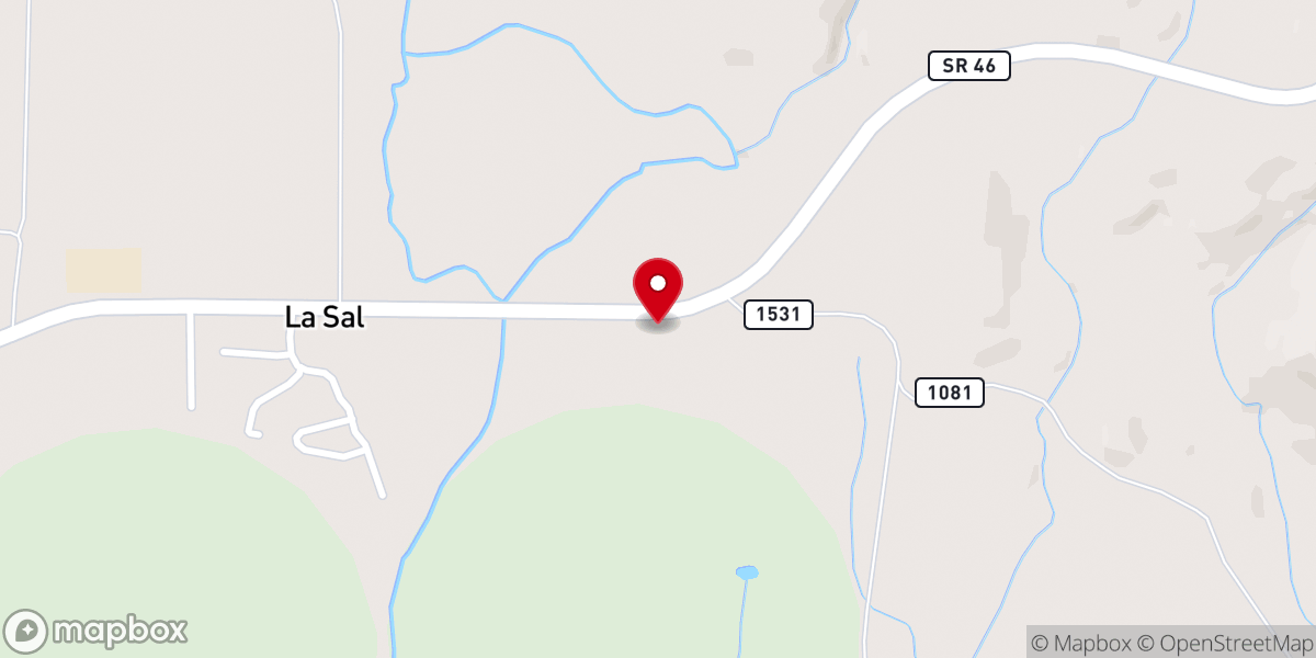 Map showing location of Sacred Heart Catholic Mission