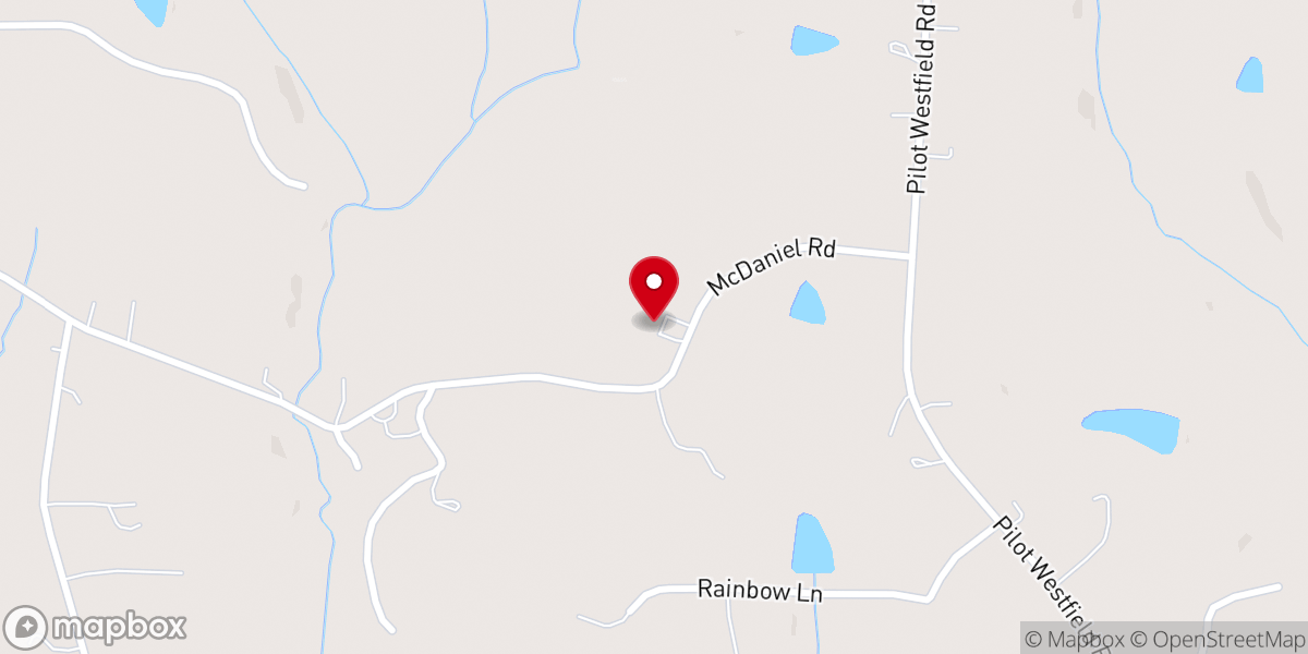 Map showing location of The Christian Community Baptist Church