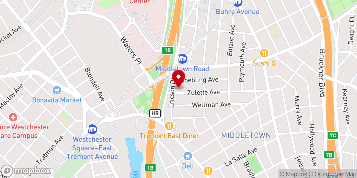 Map showing location of Healing Ministry of Jesus Inc