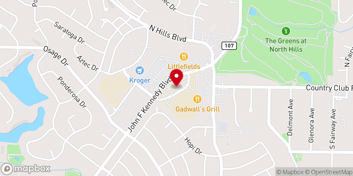 Map showing location of Immaculate Conception Catholic Church