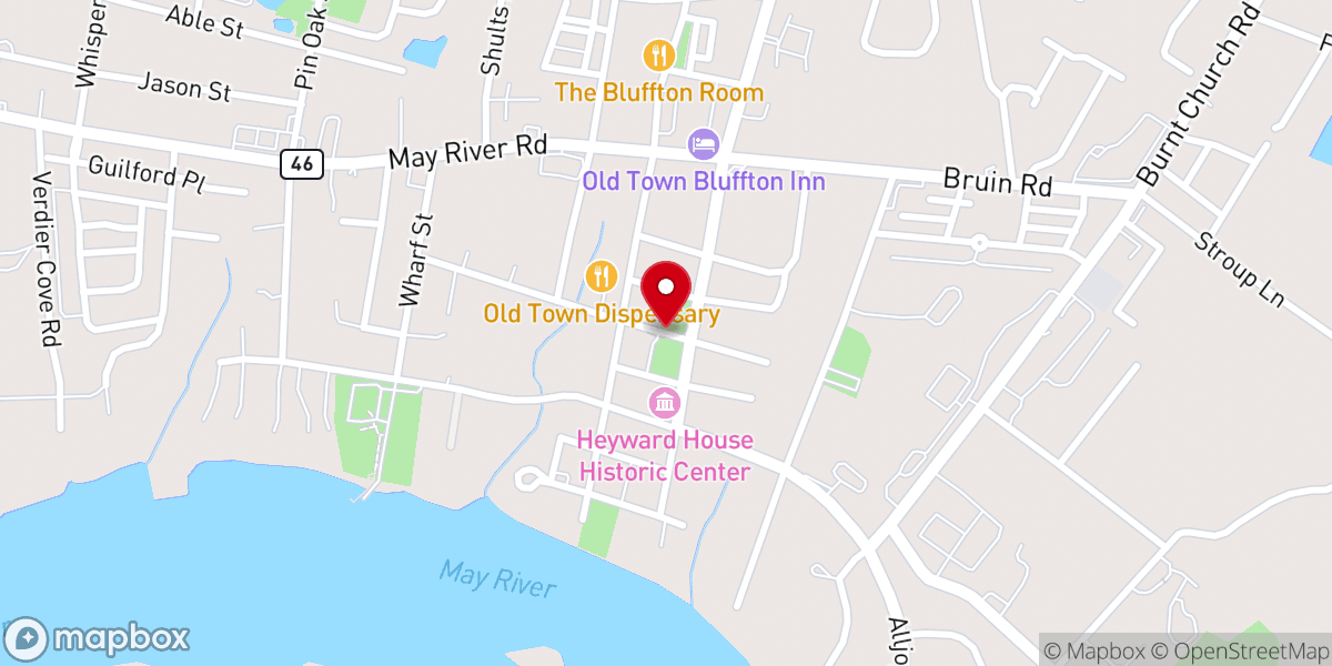 Map showing location of Lot B Cornerstone Church