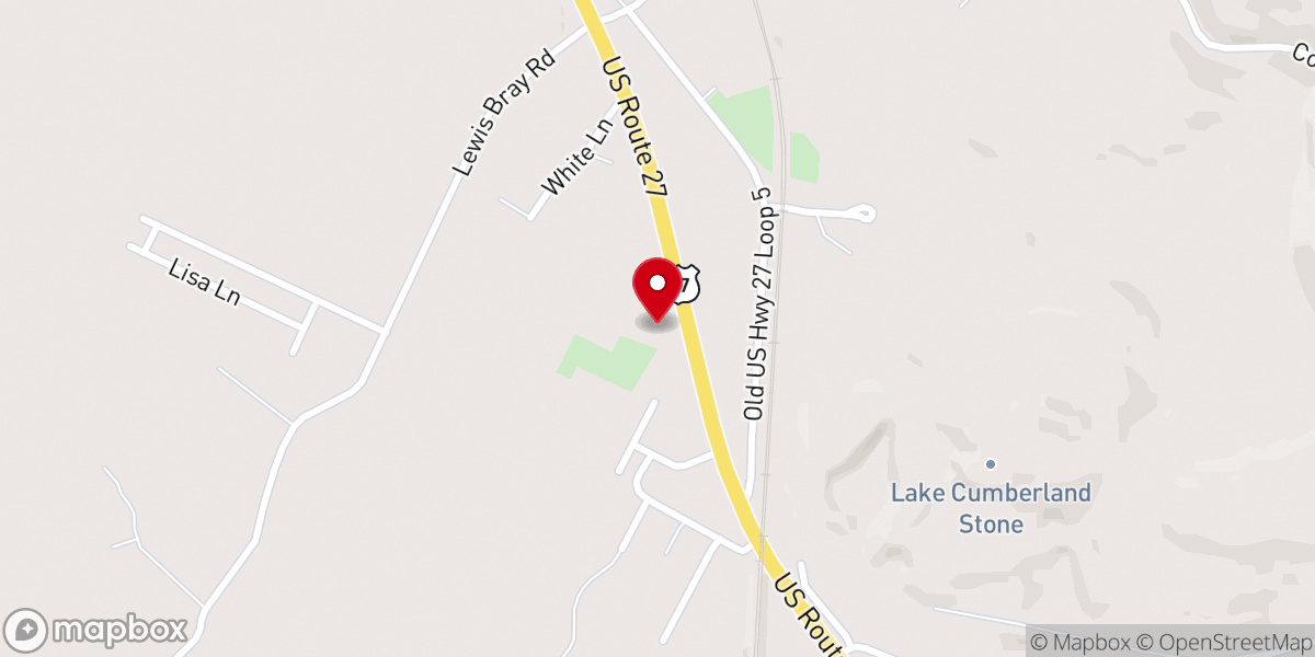 Map showing location of Grave Hill Church