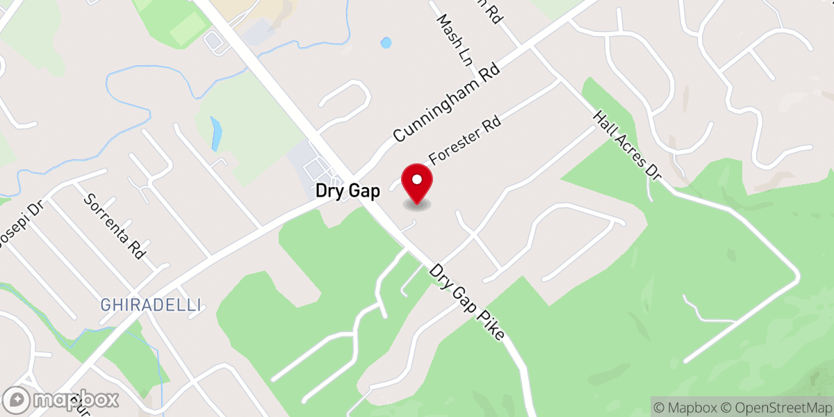 Map showing location of Basswood Church