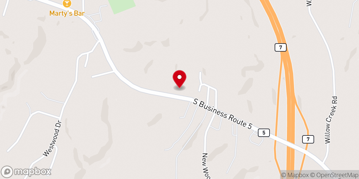 Map showing location of Calvary Missionary Baptist Church