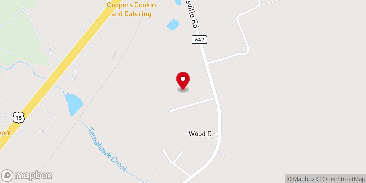 Map showing location of Shining Hands, Inc