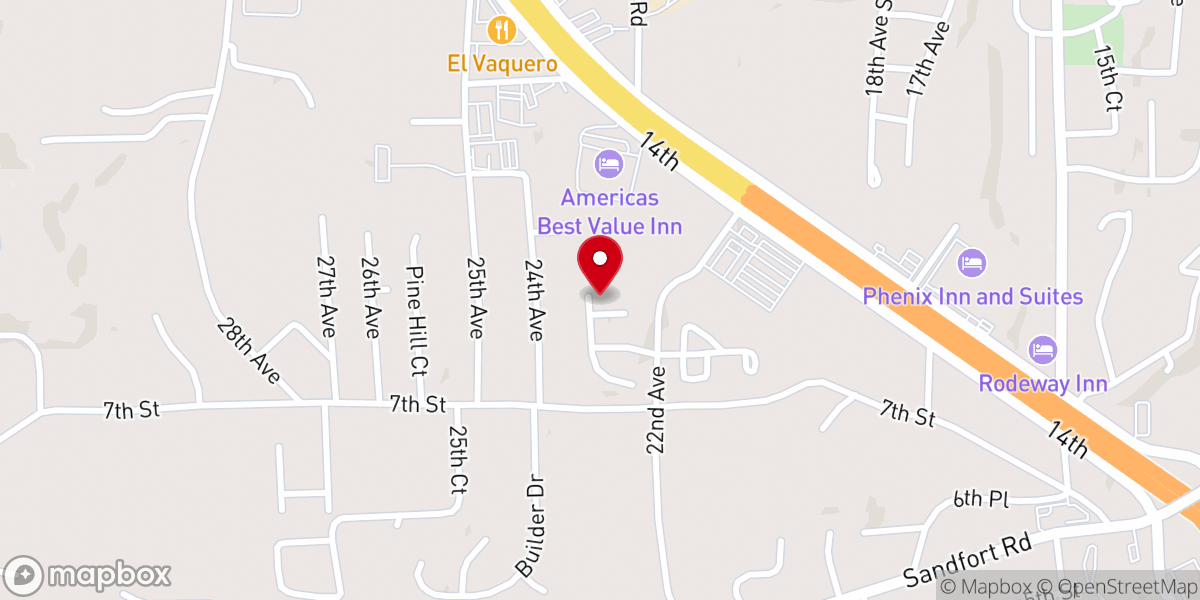 Map showing location of MFM ALABAMA