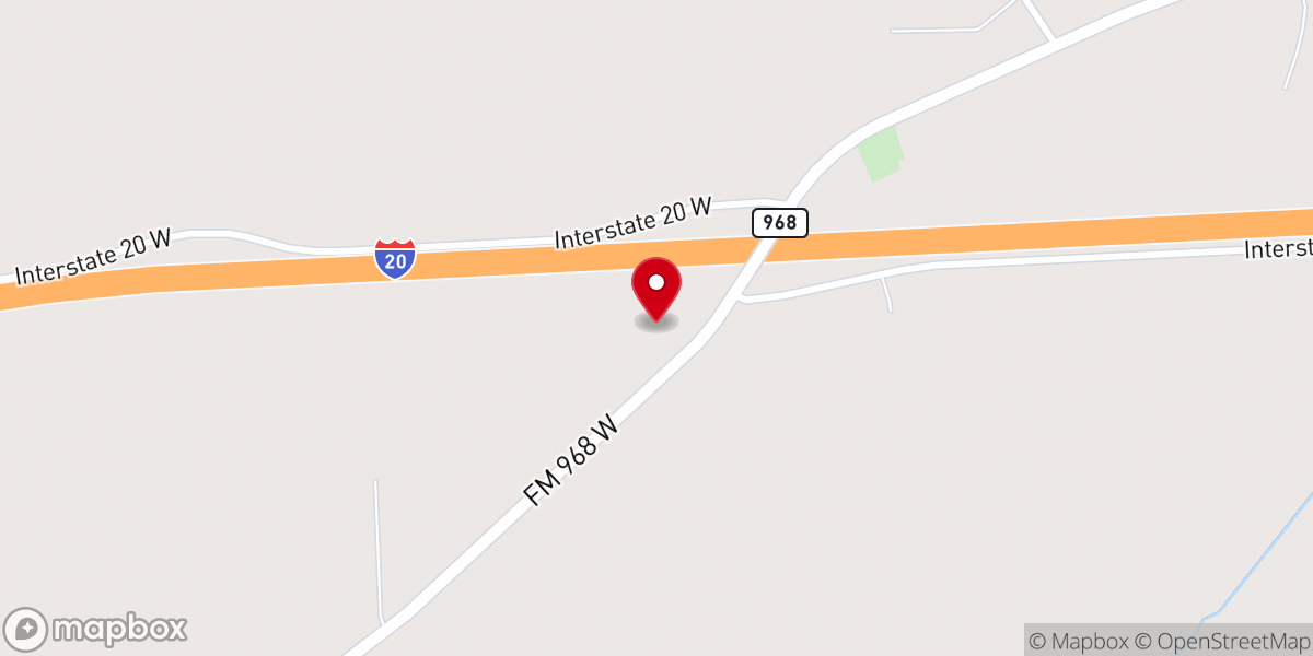 Map showing location of Sweet Home Church of Christ
