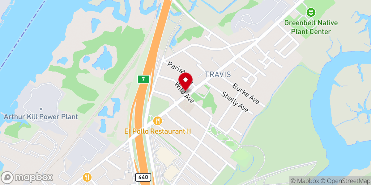 Map showing location of RCCG Jesus House
