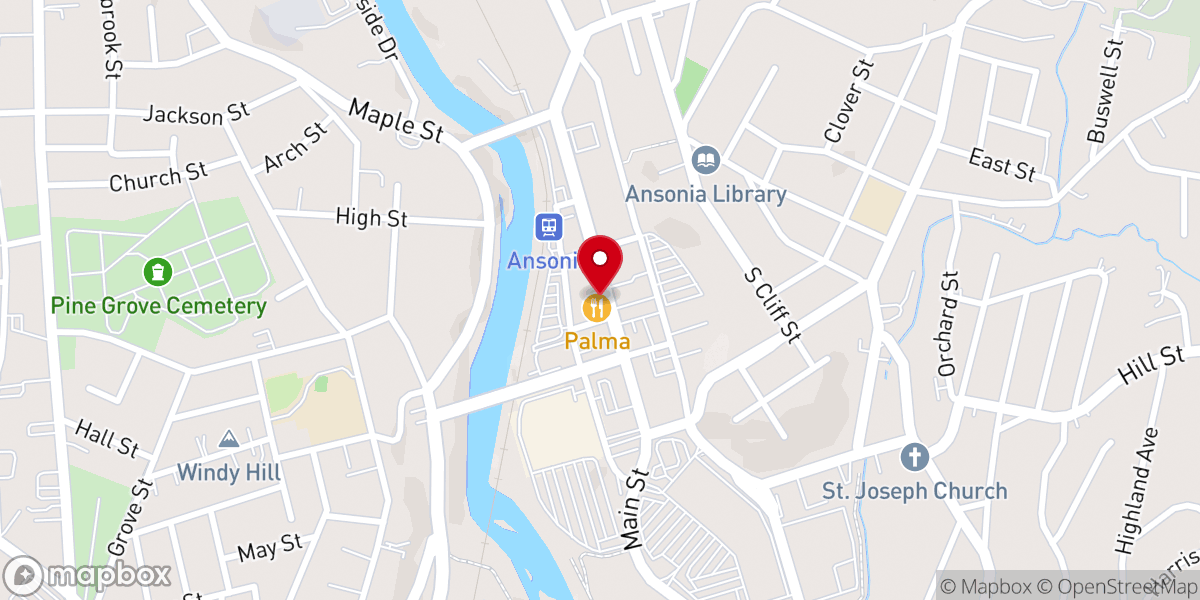 Map showing location of Iglesia Vida Ansonia