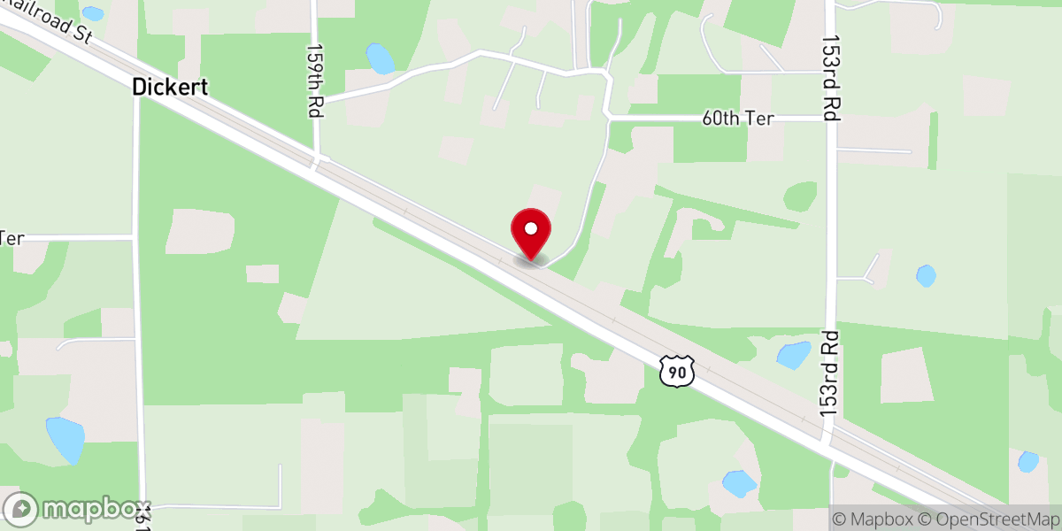 Map showing location of Allen Chapel AME Church