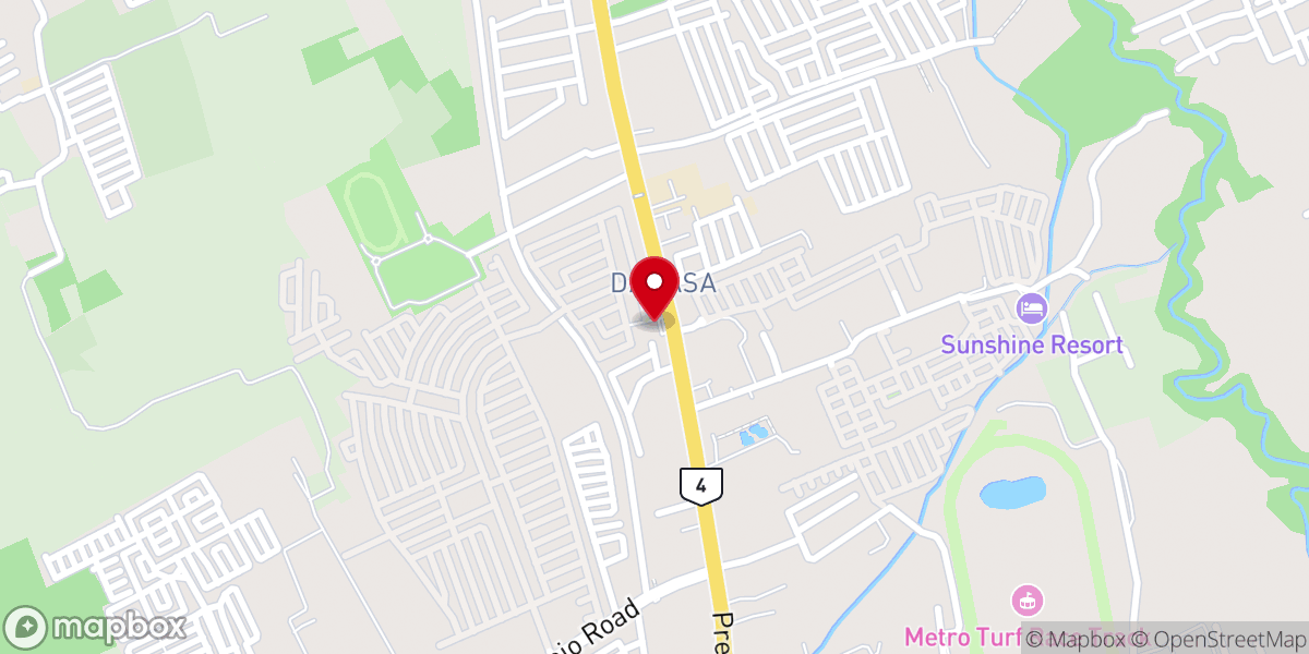 Map showing location of Nuestra Señora dela Soledad Parish Church - Darasa