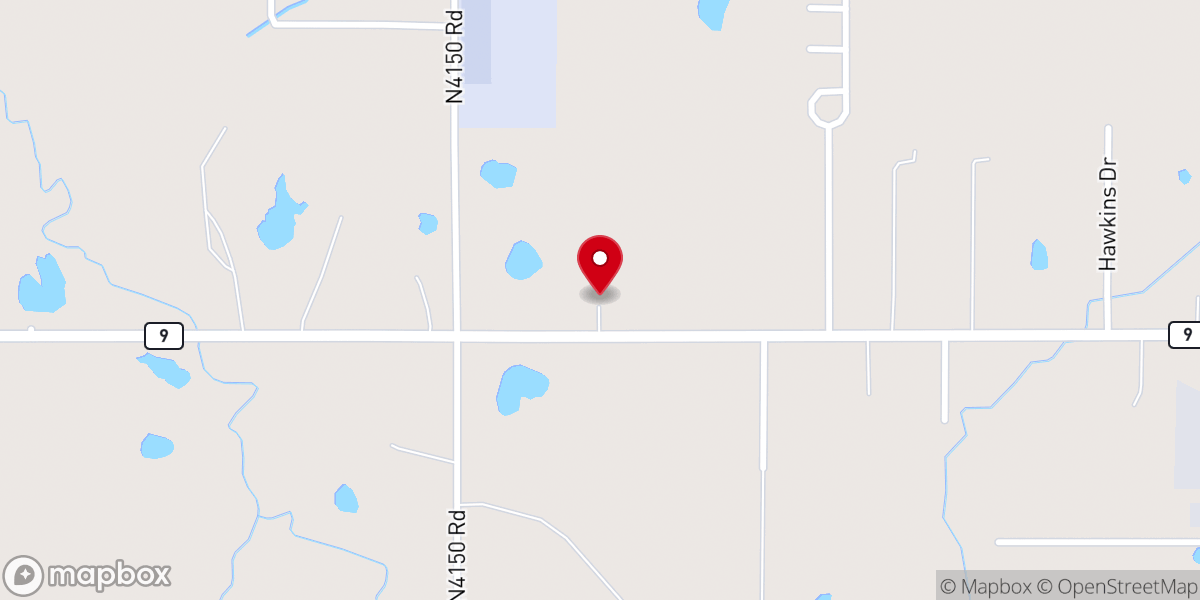 Map showing location of Eufaula Missionary Baptist Church