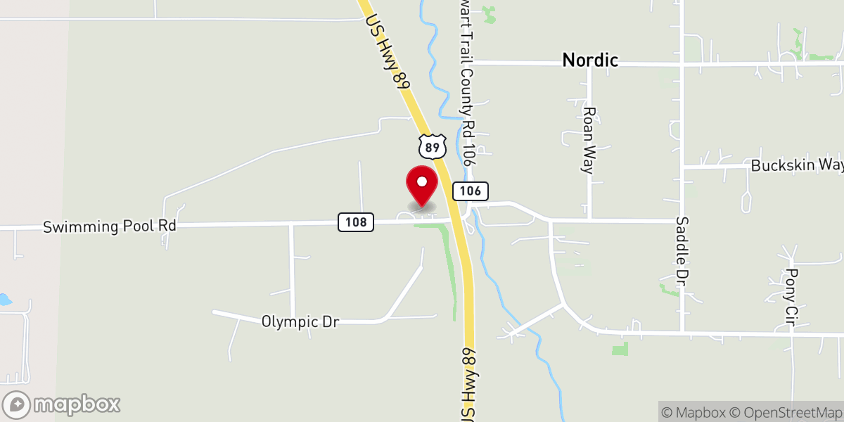 Map showing location of salvation Rock Ministry