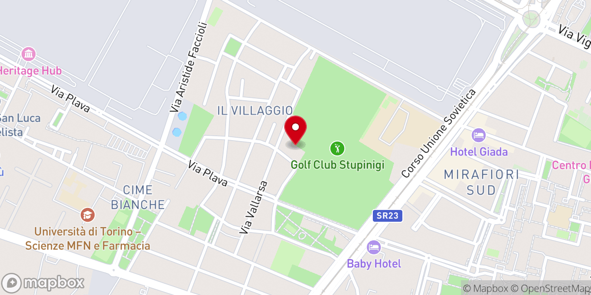 Map showing location of Chiesa Parrocchiale dei Beati Federico Albert e Clemente Marchisio