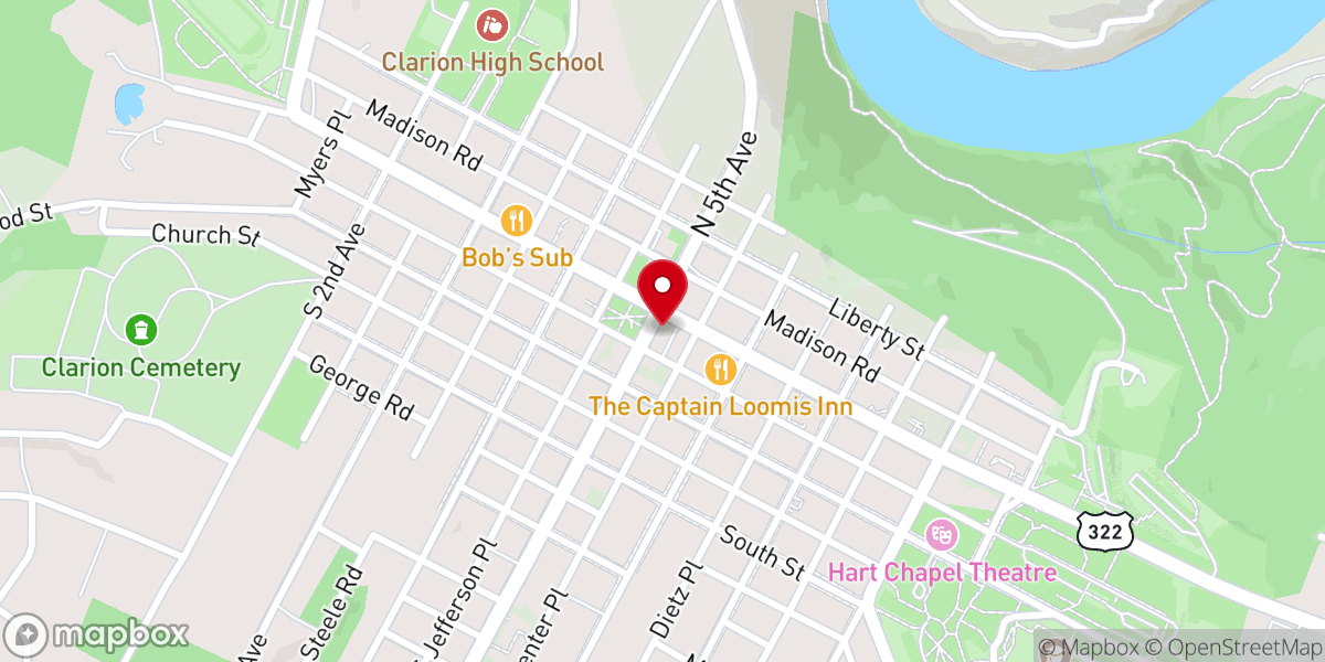 Map showing location of The Church that Meets at the Haskell House