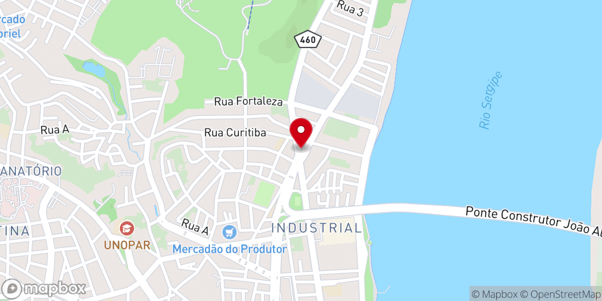 Map showing location of Igreja Evangélica Pentecostal O Brasil Para Cristo