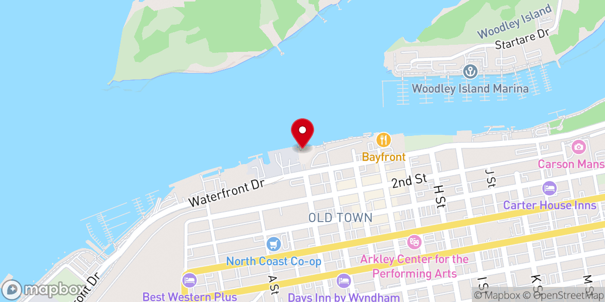 Map showing location of Madaket Harbor Cruise