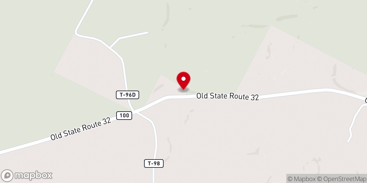 Map showing location of Walking in His Footsteps