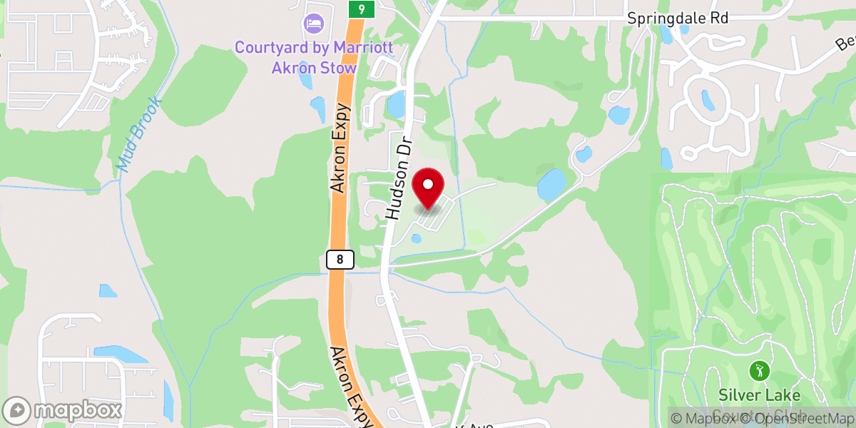 Map showing location of Victory Bible Church