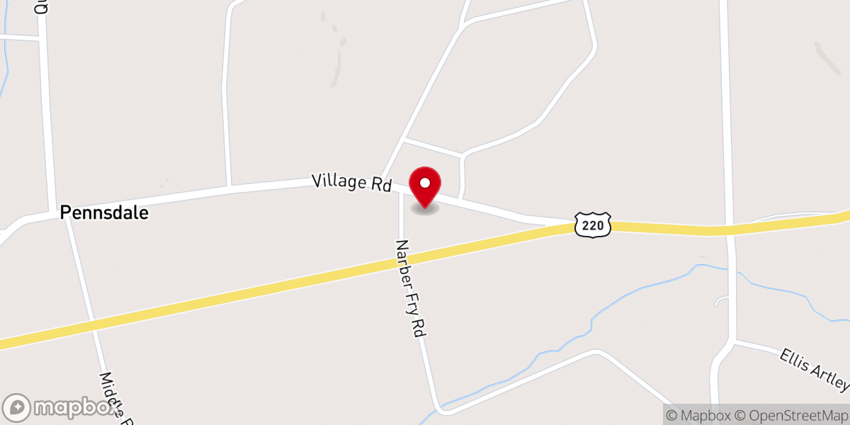 Map showing location of New Life Church