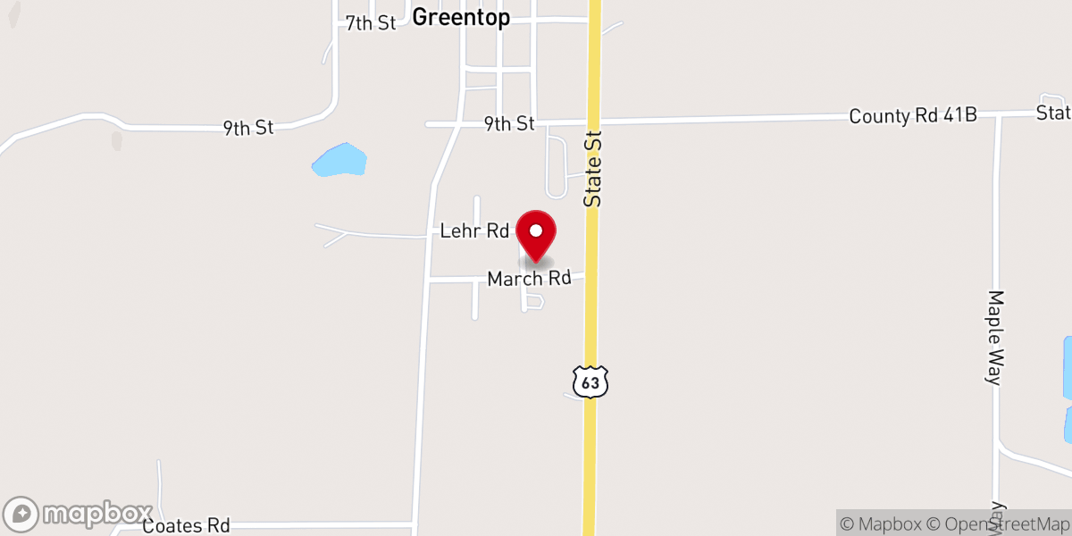 Map showing location of Sharpe's Church Interiors