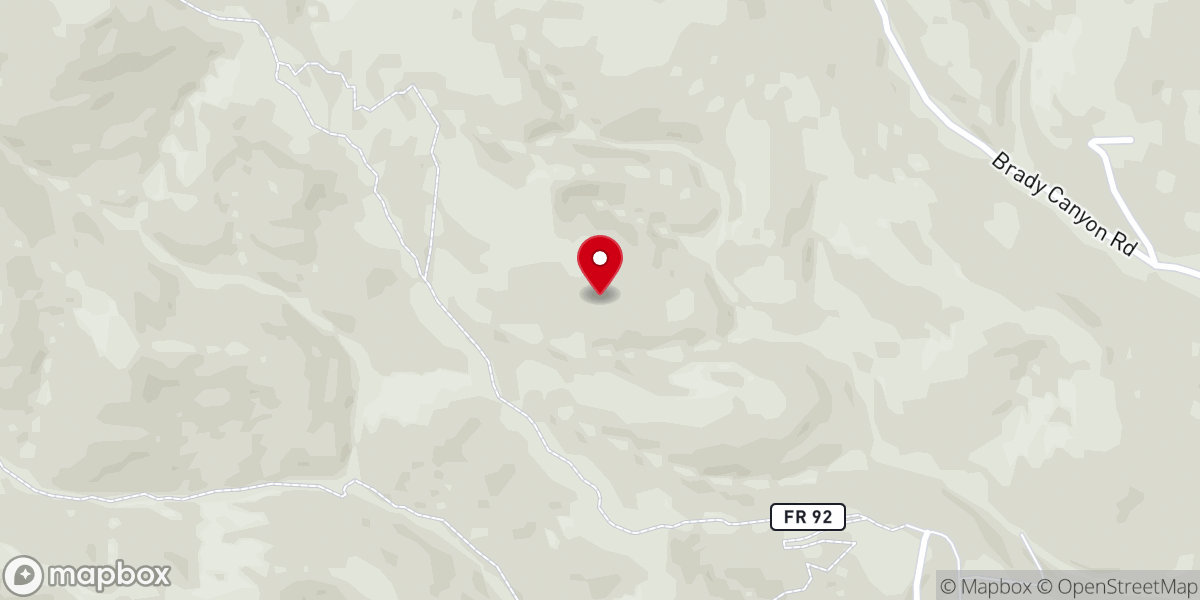 Map showing location of Episcopal Church of the Holy Mount