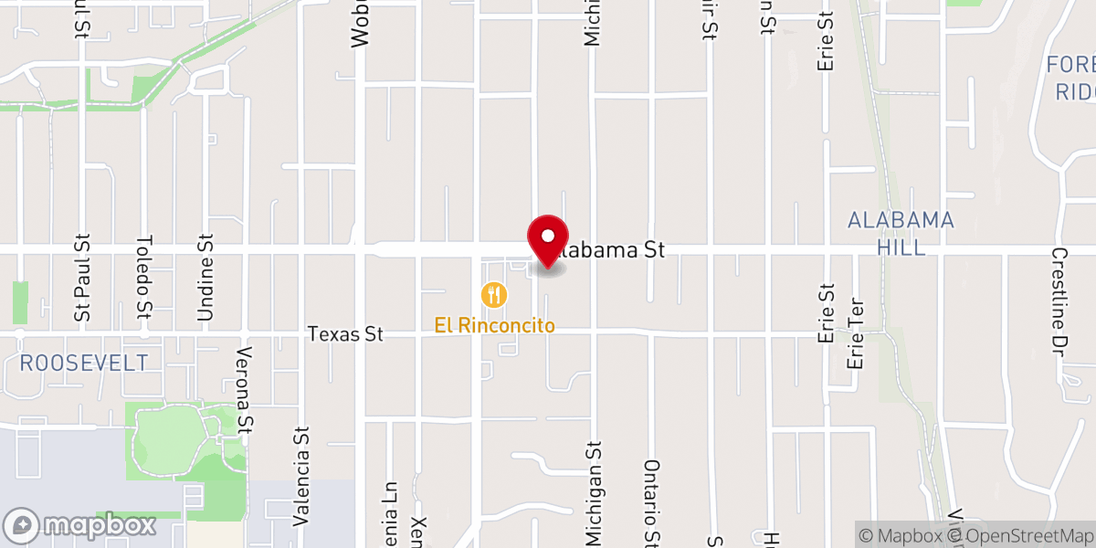Map showing location of Iglesia Adventista Hispana de Bellingham