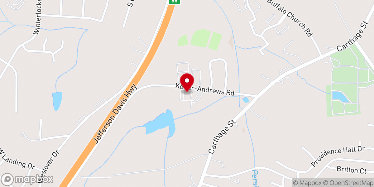 Map showing location of Christian Life Family Worship Center