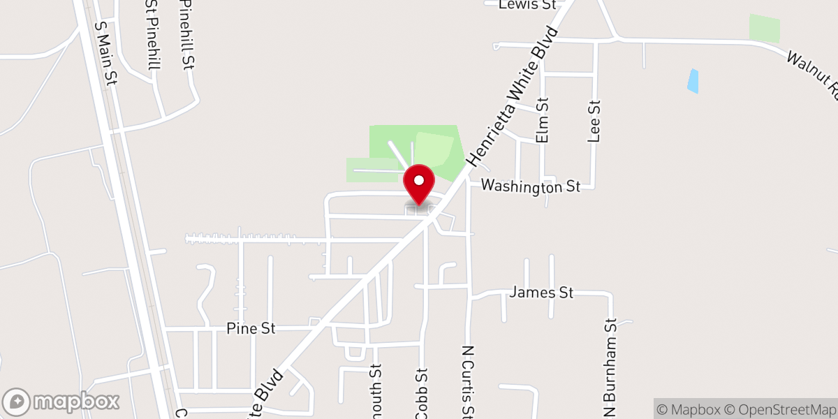 Map showing location of FBC