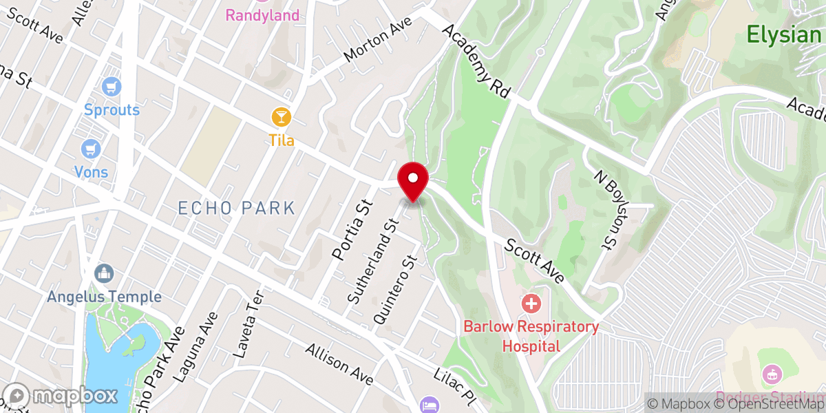 Map showing location of St. Andrew Ukrainian Orthodox Church of the USA
